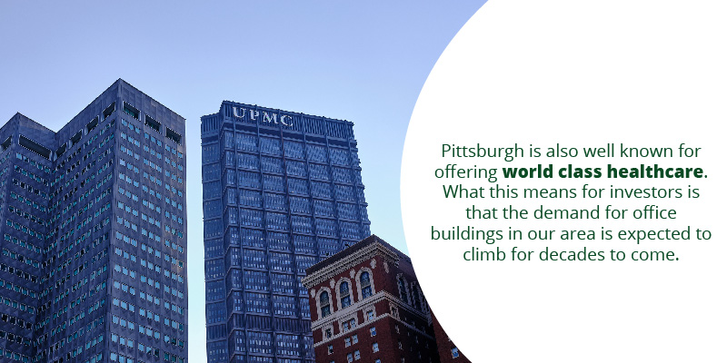 Pittsburgh’s Medical Industry and Aging Population = Strong Medical Office CRE Market